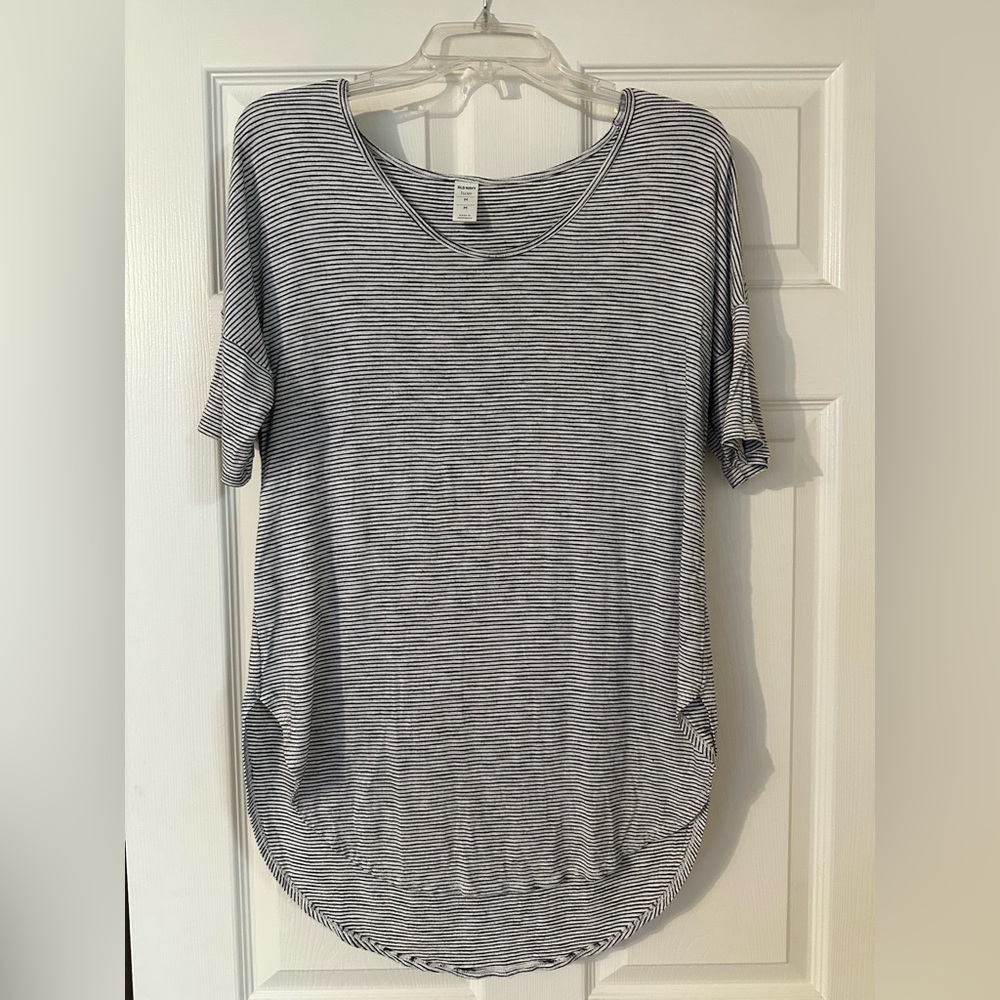 Old Navy luxe striped Women's Top